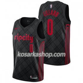 Dres Portland Trail Blazers Damien Lillard 0 Nike City Edition Swingman